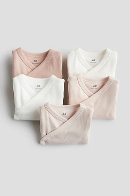 5-pack Wrapover Bodysuits