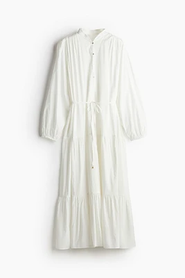 Robe longue à étages