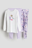 2-pack Snug Fit Cotton Pajamas