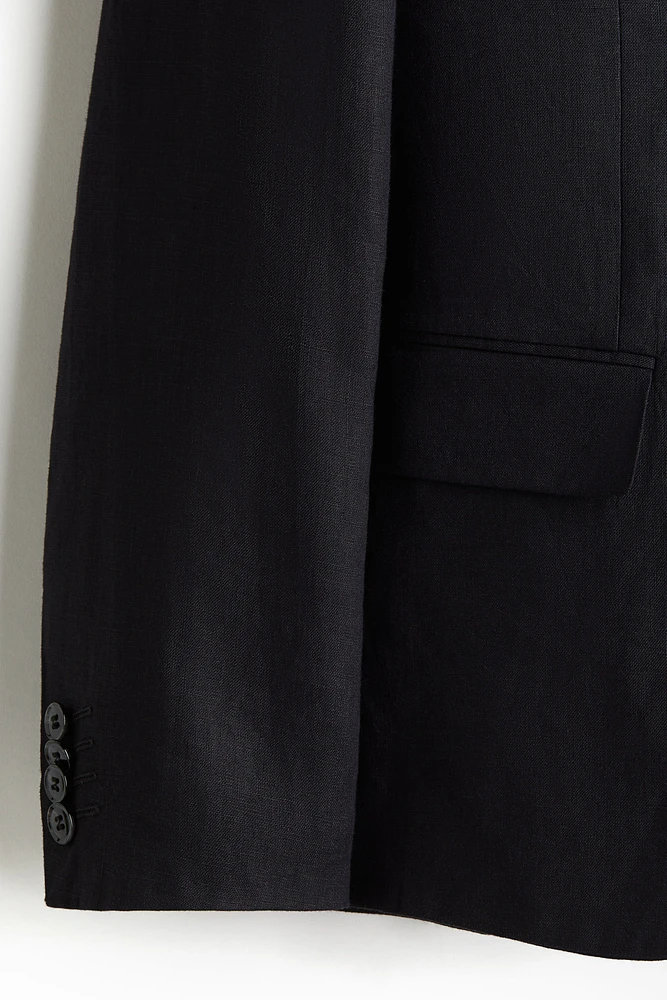 Veste près du corps en lin