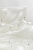 Patterned Twin Duvet Cover Set