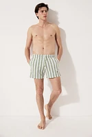 Seersucker Swim Shorts