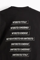 Loose Fit Printed T-shirt