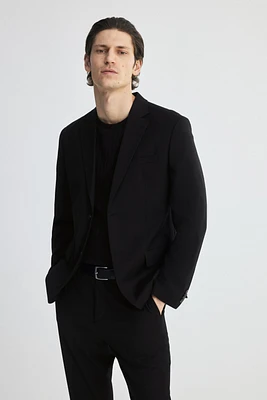 Regular-Fit Single-Breasted Jacket