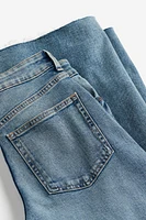 Wide High Ankle Jeans