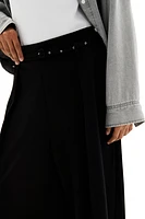 Wide Pants with Belt