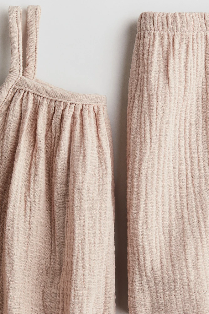 2-piece cotton muslin set