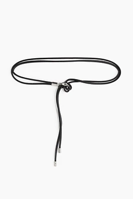 Knot-Detail Waist Belt