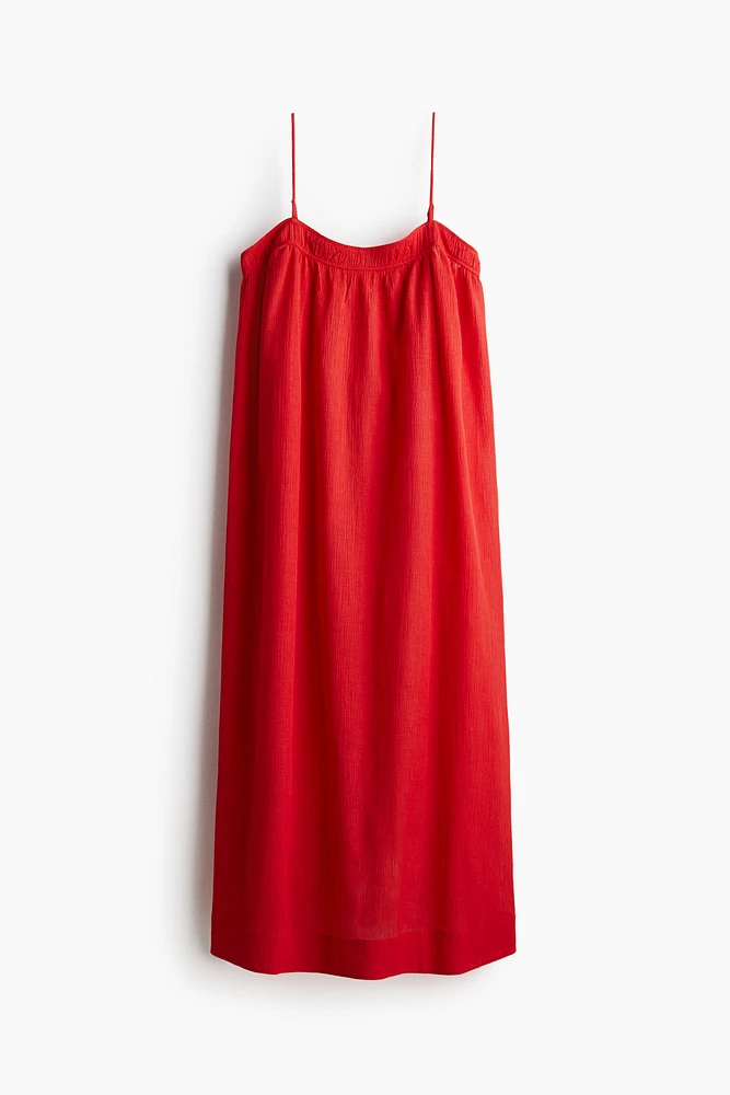 Crinkled Slip Dress