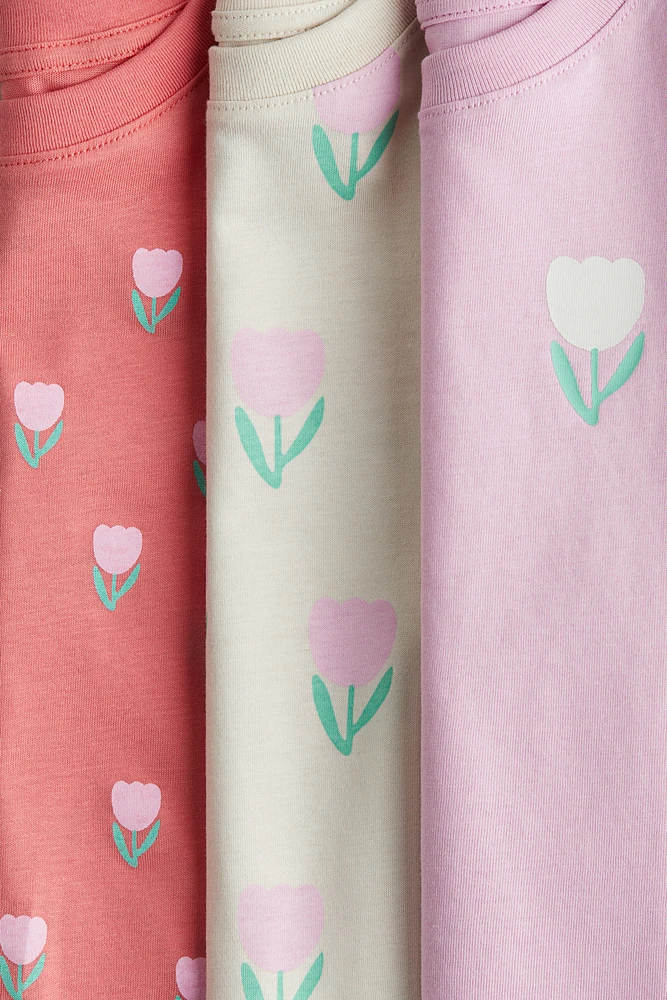 3-Pack Printed Jersey Tops