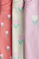 3-Pack Printed Jersey Tops