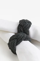 2-pack Braided Napkin Rings