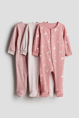 Lot de 3 pyjamas en coton