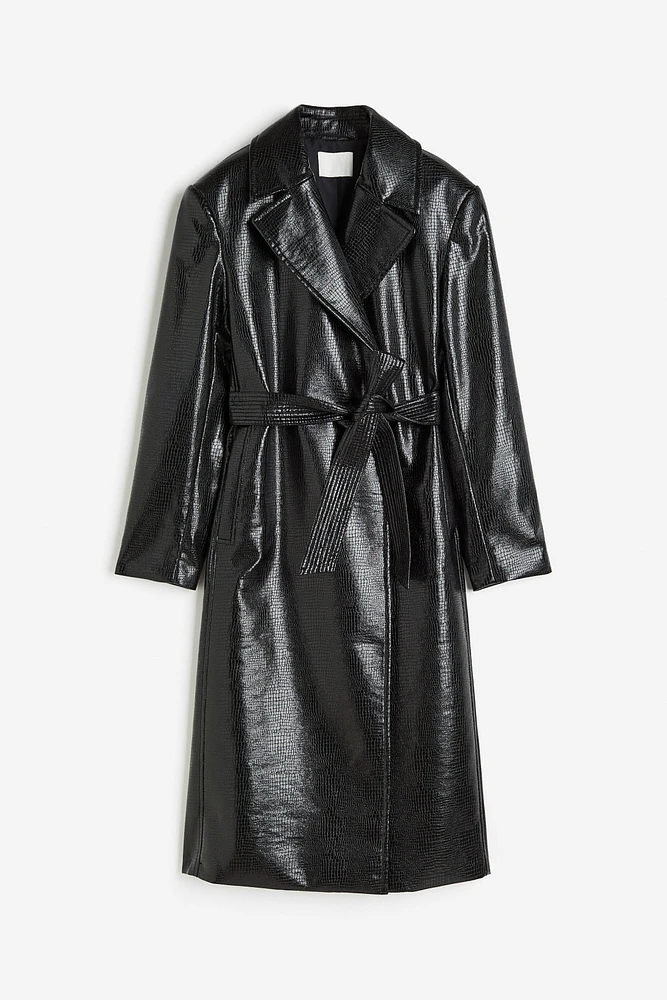 Coated Trench Coat