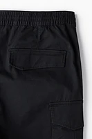 Regular Fit Twill Cargo Shorts