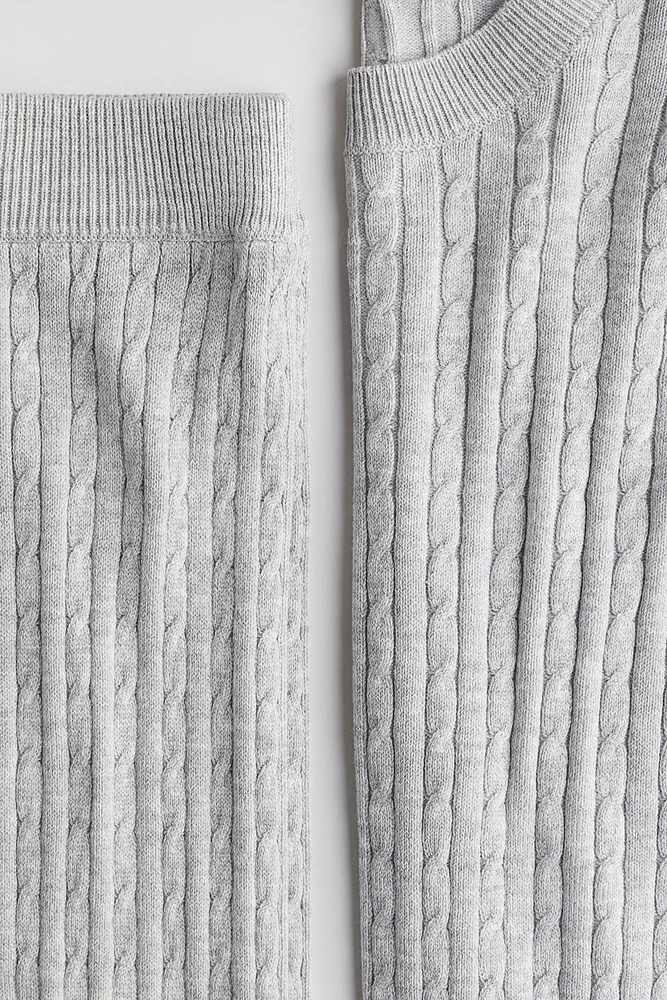 2-piece Knit Set