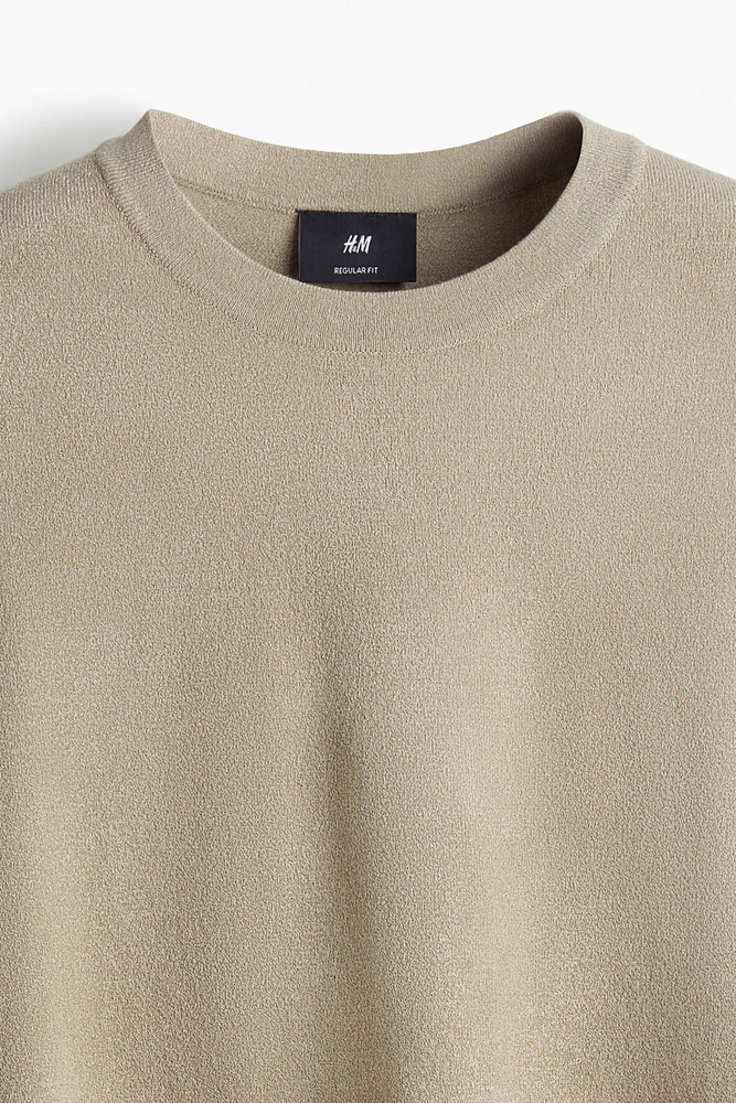 Regular-Fit Knit T-Shirt
