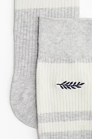 Embroidery-Motif Socks