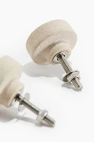 2-pack Stoneware Knobs