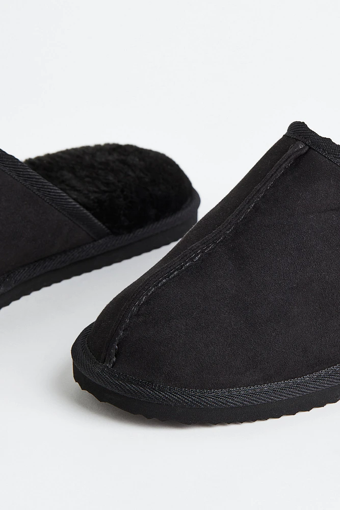 Fleece-lined Slippers