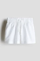 Linen-blend Shorts
