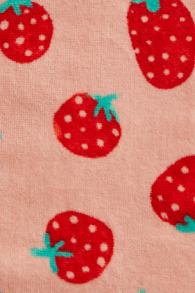 Serviette de bain à motif