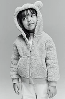 Hooded Teddy Fleece Jacket