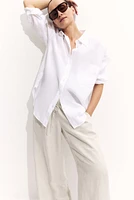 MAMA Before & After Linen-blend Pants
