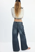 Baggy Wide Low Jeans