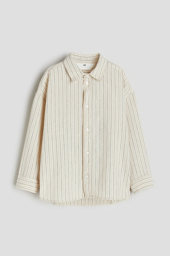 Linen-blend Shirt