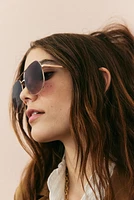 Aviator-Style Sunglasses