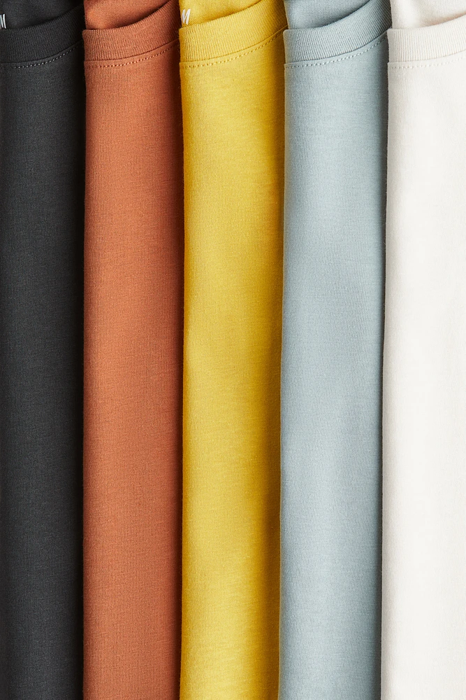 5-pack Cotton T-shirts
