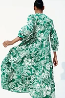 Tiered Midi Dress