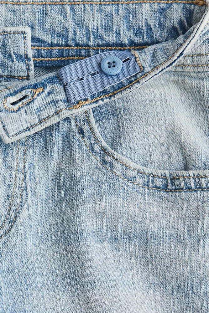 Flared Leg Low Jeans