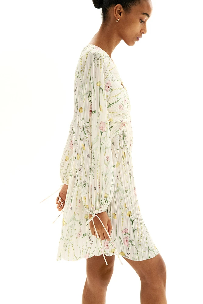 Plissé Dress