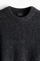 Regular-Fit Rib-Knit Sweater