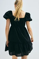 Ruffle-Trimmed Dress