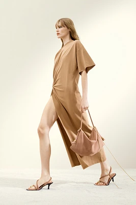 Suede Shoulder Bag