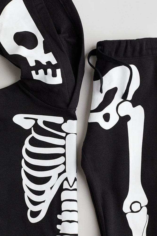 2-piece Printed Sweatsuit