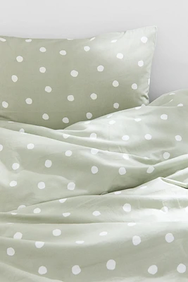 Twin Cotton Duvet Cover Set