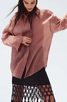 Oversized Ramie Shirt