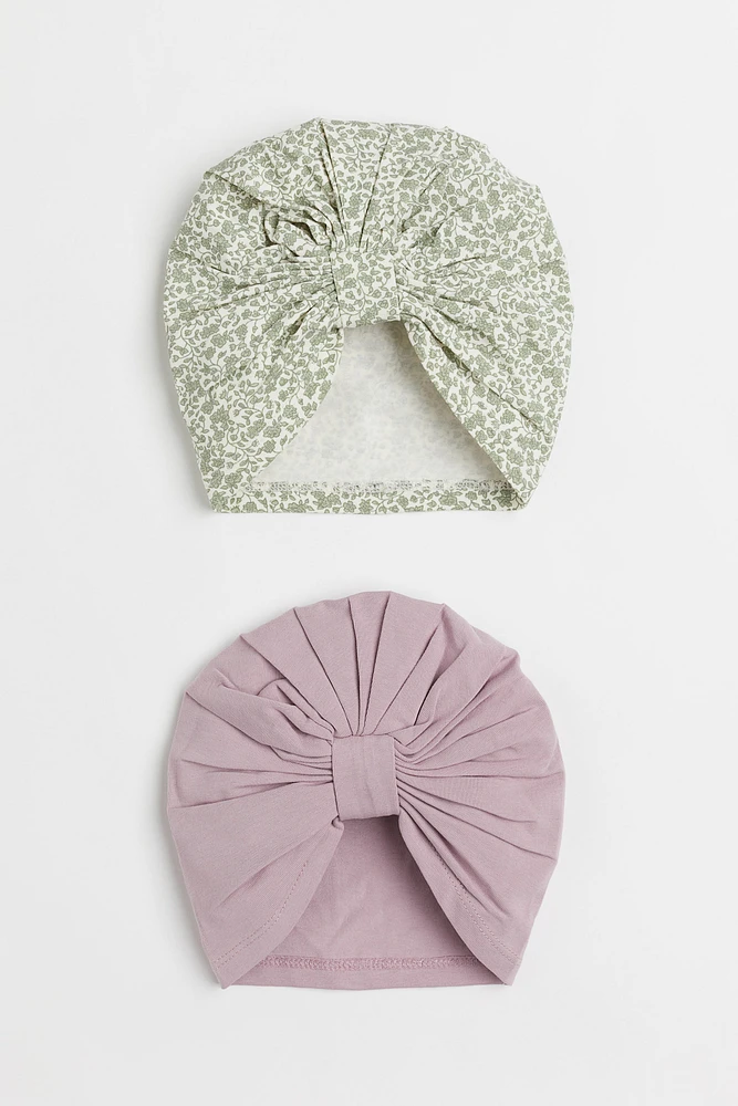 2-pack Cotton Turbans