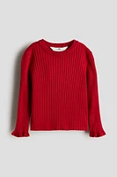 Rib-knit Sweater
