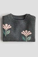 Jacquard-Knit Sweater