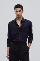 Slim Fit Pima Cotton Shirt