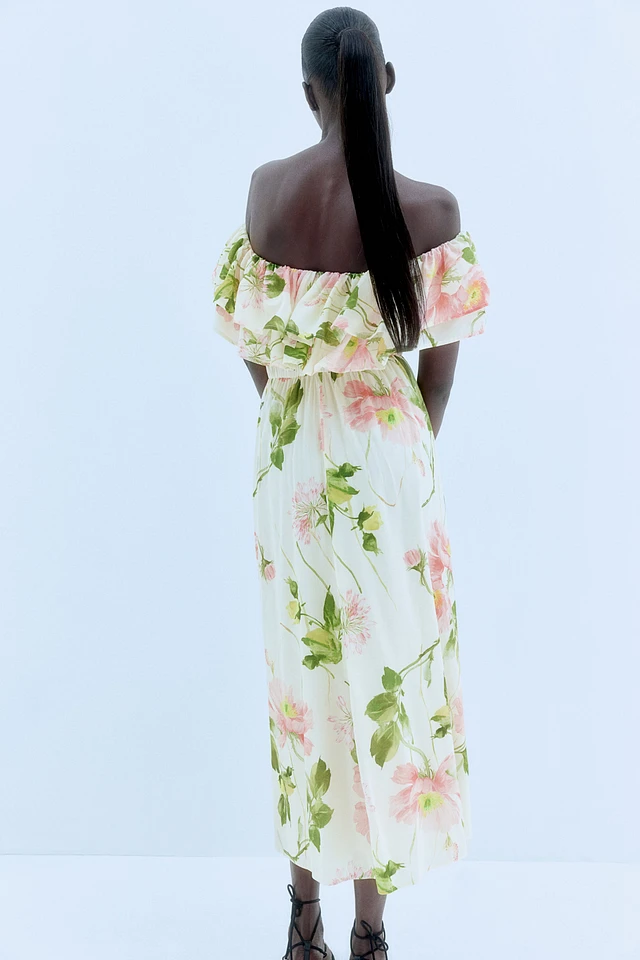 melody off shoulder dress Petal & Pup Women's Selma Off Shoulder Maxi Dress