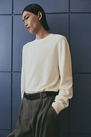 Regular Fit Textured-Knit Sweater