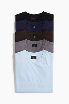 5-pack Regular Fit T-shirts