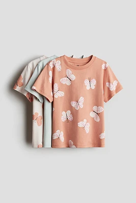 3-Pack Printed Jersey Tops