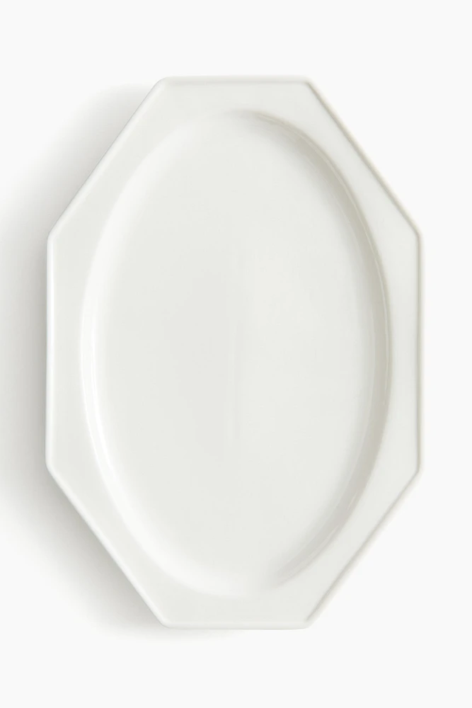 Large Porcelain Serving Plate